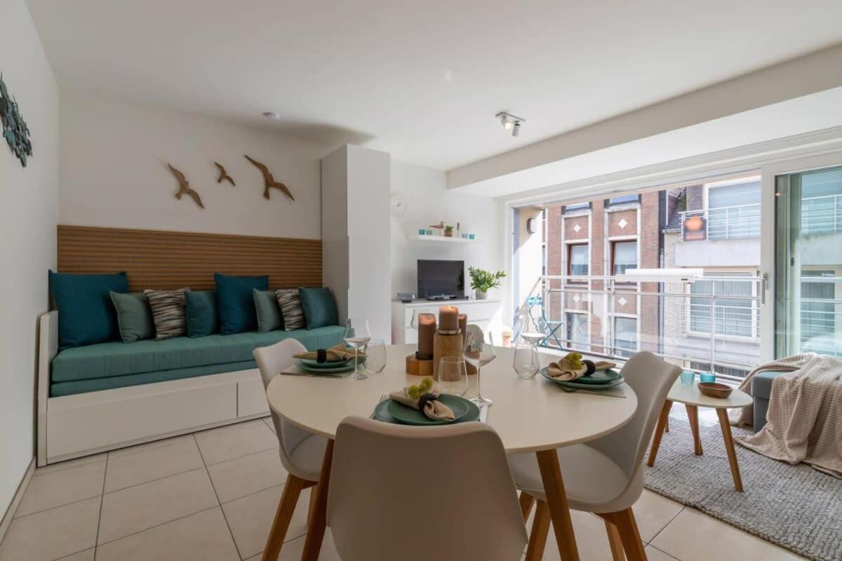 'Blue Sea' - Studio In Ostend With Private Parking Διαμέρισμα Εξωτερικό φωτογραφία