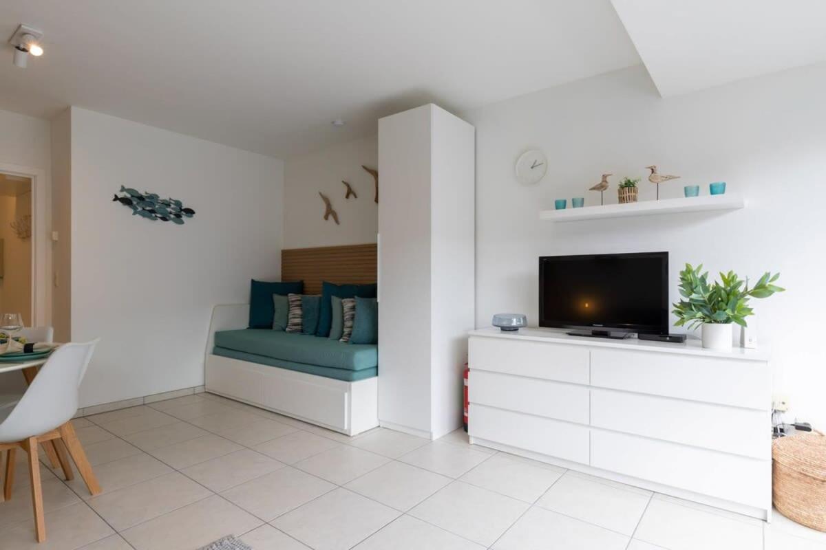 'Blue Sea' - Studio In Ostend With Private Parking Διαμέρισμα Εξωτερικό φωτογραφία